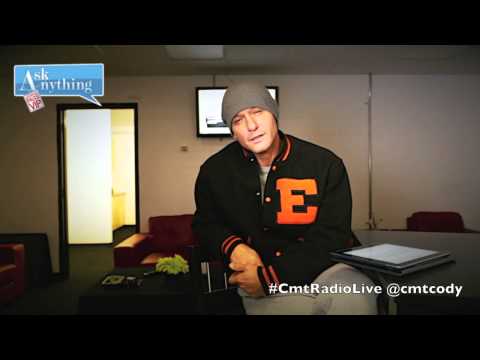 Tim McGraw CMT Radio Live Ask Anything Chat w/ Cody Alan 11/05/13