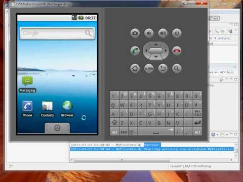 Android - How to setup and create a simple Android application using Eclipse