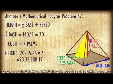 PYRAMID MATHEMATICS: Calculating the SEKED