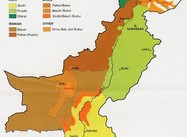 Map: Pakistan Ethnic Groups