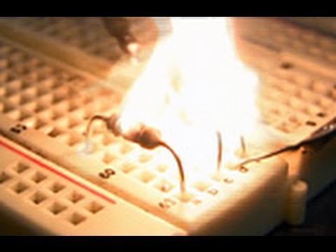 Exploding electronic components in HD