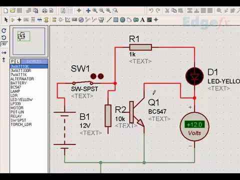 Basic Electronic Components and their Symbols and Connections