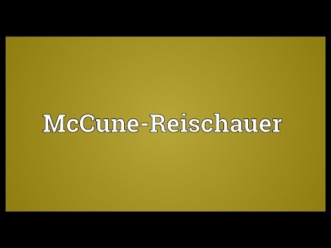 McCune-Reischauer Meaning