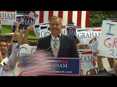 Lindsey Graham launches US presidential bid