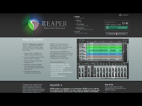 Ep 27 | Reaper DAW & Why I Record With It