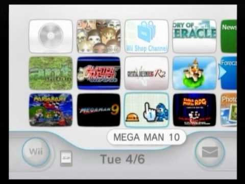 Wii Shop Channel Round 2, FIGHT! Downloading Cave Story and Special Stage 1 in MM10