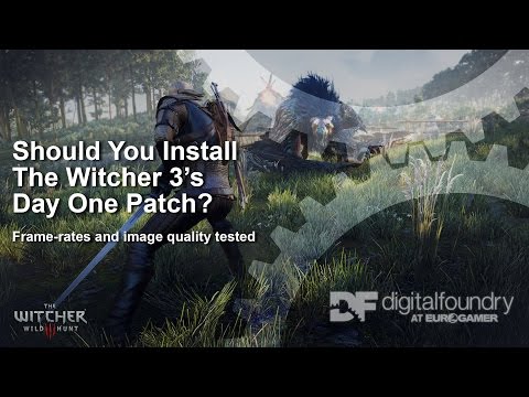 Should You Install The Witcher 3 Day One Patch? Xbox One 1.00 vs 1.01 Patch Frame-Rate Test