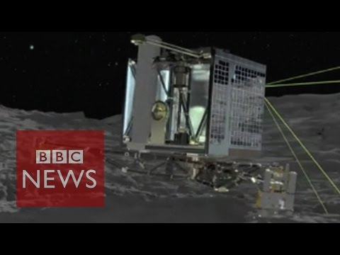 Philae comet lander wakes up - BBC News