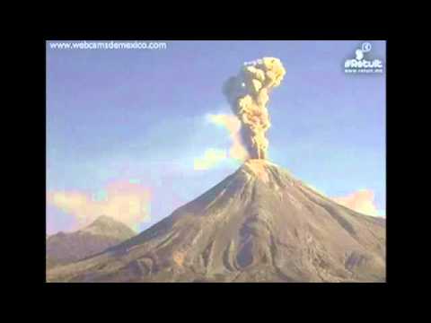 Mexican volcano spews rock and ash in latest eruption