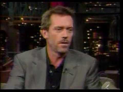 Hugh Laurie - Dave Letterman Show