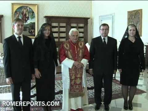 Pope receives new ambassador of Slovenia Maja Marija Lovrenčič Svetek