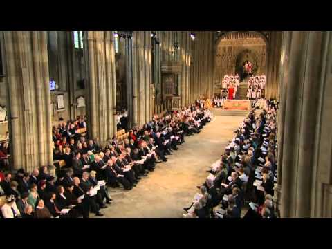 The new Archbishop of Canterbury is enthroned