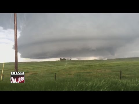 4th tornado caught on live TV near Simla, Colorado