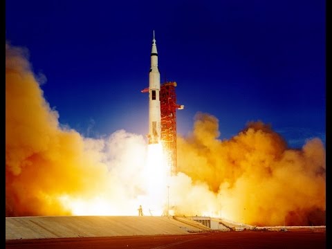 Apollo 8 - The Launch (Full Mission 01)