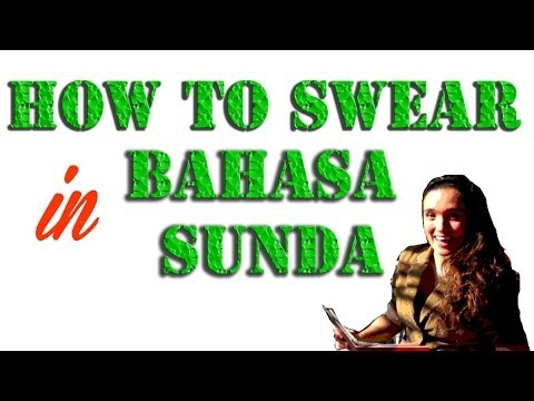 27 Sundanese Swear Words (Bandung)