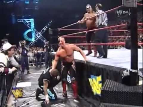 WWE WWF HISTORY AND A MATCH NEW AGE OUTLAWS VERSUS LEGION OF DOOM AT D GENERATION XIN YOUR HOUSE