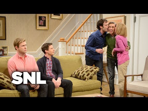 Kissing Family with Andy Samberg - Saturday Night Live