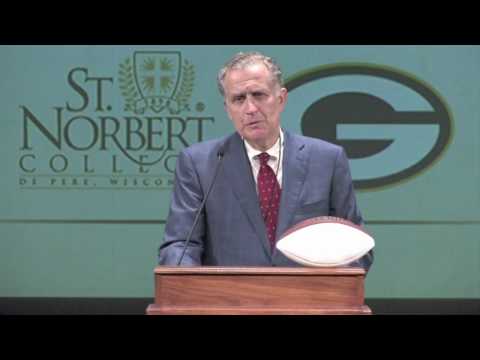 Sport and Society Conference speaker Paul Tagliabue at St. Norbert College