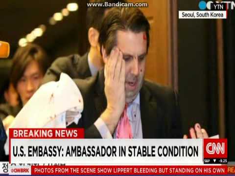 BREAKING NEWS Ambassador attacked in South Korea