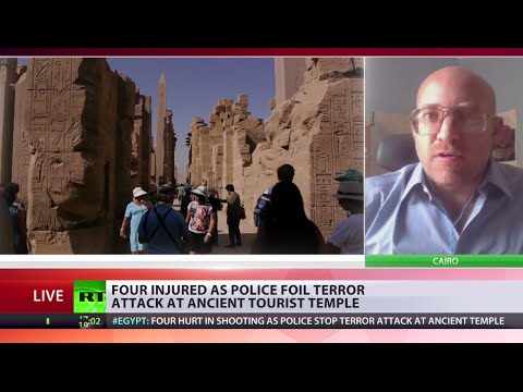 Suicide bomber detonates nr Luxor Karnak Temple tourist site in Egypt