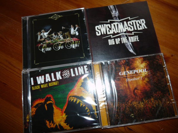 Cover ROOKIE RECORDS, cd bundle (4 stück)