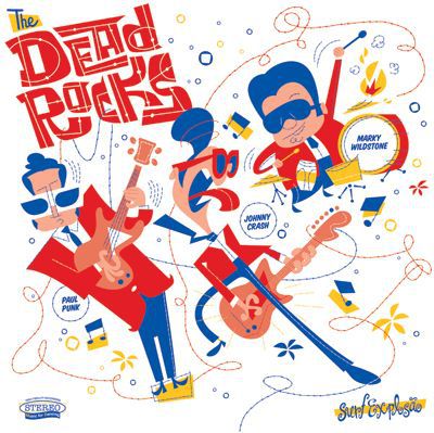 Cover DEAD ROCKS, surf explosao