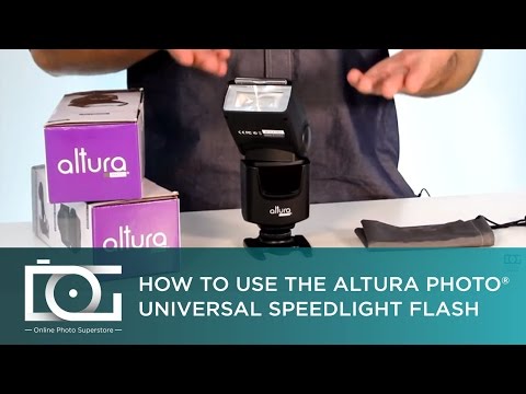 How To Use The Amazing Altura Photo Universal Flash Unit - GOJA