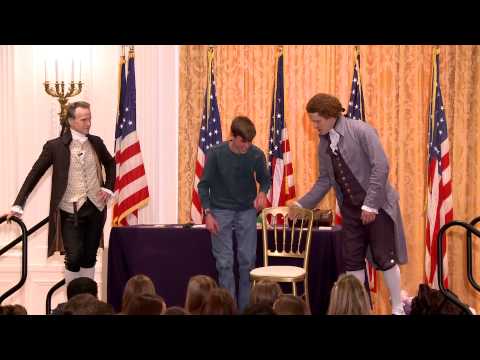 Thomas Jefferson and Alexander Hamilton Debate at the Nixon Library