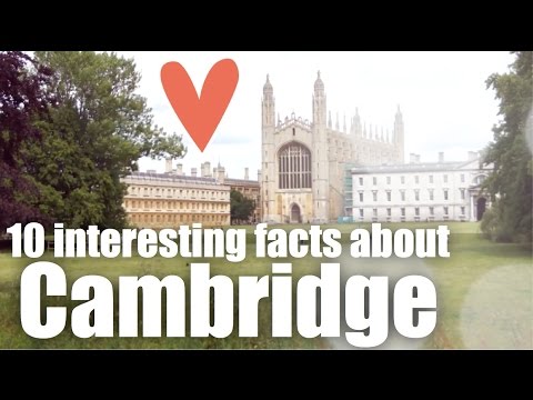 10 interesting facts about Cambridge - aprende inglés online