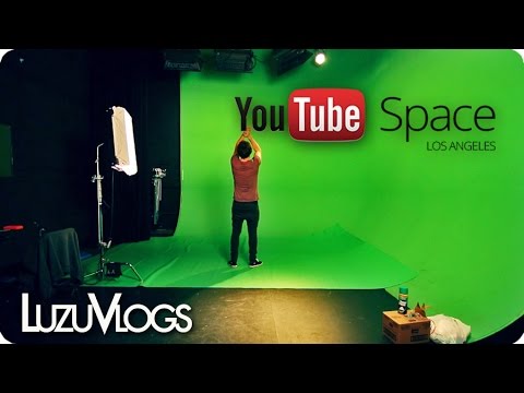 YOUTUBE SPACE Los Angeles - LuzuVlogs