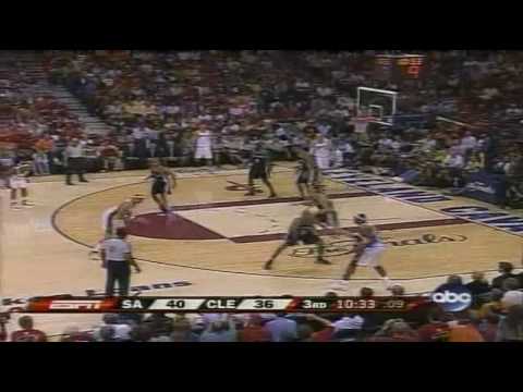 2007 NBA Finals Spurs vs Cavs Game 4 Part 7