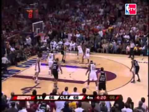 NBA Finals 2006-2007 - Game 4 - Cleveland Cavaliers vs San Antonio Spurs