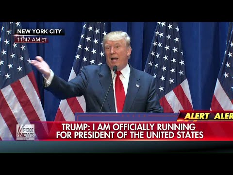 Donald Trump 2016 FULL SPEECH, Presidential Campaign Announcement June 16 at Trump Tower, New York