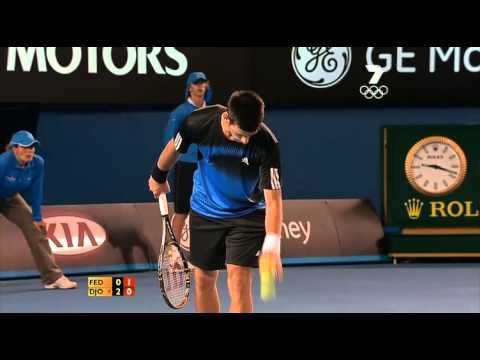 Australian Open 2008 Semifinal - Novak Djokovic vs Roger Federer