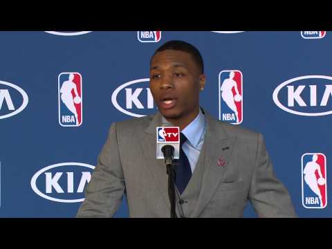 Kia Rookie of the Year Damian Lillard Speech