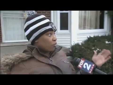 Ghetto News Reporter in Detroit