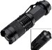 7W 300LM CREE Q5 LED mini ZOOMABLE Taschenlampe Handlampe Camping Schwarz