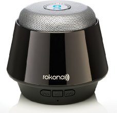 Rokono® (B10) BASS+ Mini Bluetooth Lautsprecher für iPhone / iPad / iPod / MP3 Player / Tablet-PC / Notebook - Titanium Schwarz