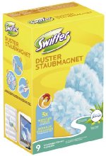 Swiffer Staubmagnet Nachfüller mit Febrezeduft, 6er Pack (6 x 9 Tücher)