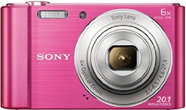 Sony DSCW810P.CE3 Cyber-shot Fotocamera Digitale Compatta, Rosa