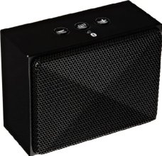 AmazonBasics - Altoparlante bluetooth Mini, ultra portatile - Nero