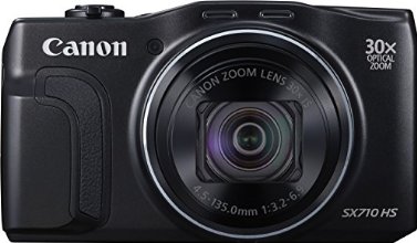 Canon SX710 HS PowerShot Fotocamera Compatta Digitale, 20 MP, Nero