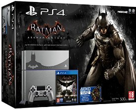 PS4 Steel Grey + Batman Arkham Knight [Bundle Limited]