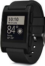 Pebble Smartwatch Montre Connectée Noire