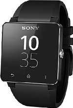 Sony Mobile SmartWatch 2 Montre connectée Bluetooth 3.0 / NFC - pour Smartphone Android - Bracelet en Silicone Noir