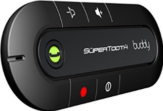 SuperTooth Kit-voiture mains libres Bleutooth pour pare-soleil Buddy - Noir