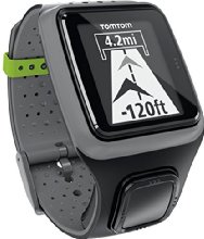 Montre GPS TomTom Multi-Sport HRM incluant une ceinture cardio-fréquencemètre Gris foncé (1RS0.001.01)