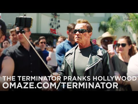 Arnold Pranks Fans as the Terminator...for Charity