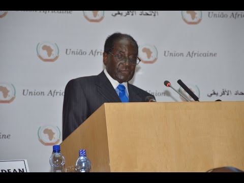 African Union: Acceptance speech of Pr. Mugabe (January 2015)