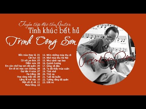 Album Độc tấu Guitar: Tình khúc bất hủ của NS Trịnh Công Sơn